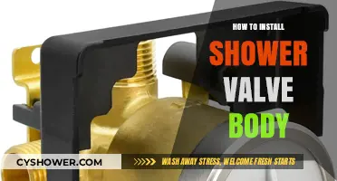 Mastering the Art of Shower Valve Body Installation: A Step-by-Step Guide