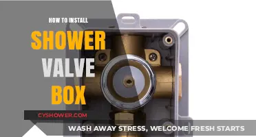 Mastering the Art of Installing a Shower Valve Box: A Step-by-Step Guide
