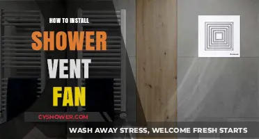 Effortless Installation: A Guide to Shower Vent Fans
