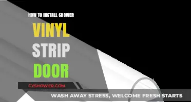 Easy Steps to Install a Shower Vinyl Strip Door