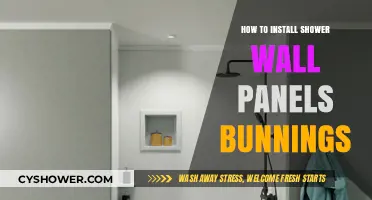 DIY Guide: Installing Shower Wall Panels with Bunnings