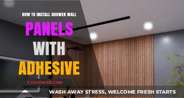Easy DIY Guide: Installing Shower Wall Panels with Adhesive