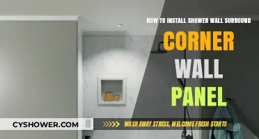 Mastering the Art of Installing Shower Wall Surround Corner Panels