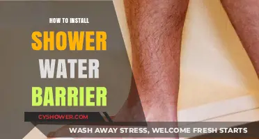 Easy Steps to Install a Shower Water Barrier for Leak-Free Bathing
