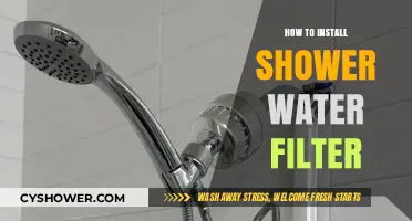 Easy Steps to Install a Shower Water Filter: A Comprehensive Guide
