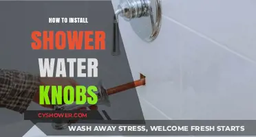 Easy DIY Guide: Installing Shower Water Knobs Step-by-Step