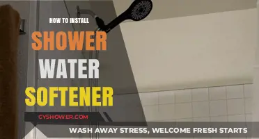 Easy Guide to Installing a Shower Water Softener System