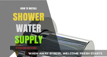 Mastering the Art of Shower Water Supply Installation: A Step-by-Step Guide