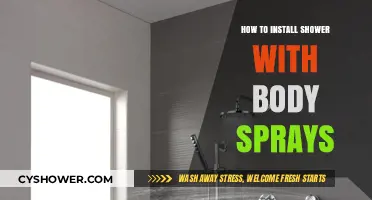 Revamp Your Shower Experience: Installing Body Sprays for Ultimate Comfort