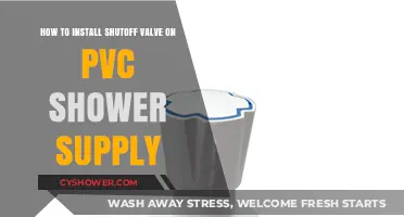 DIY Guide: Installing a Shutoff Valve on PVC Shower Supply