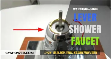 Effortless Upgrade: Installing a Single Lever Shower Faucet