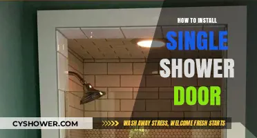 Easy Steps to Install a Single Shower Door Yourself