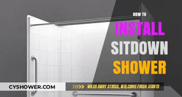 Effortless Installation: Your Guide to a Sit-Down Shower