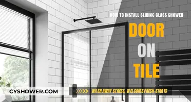 Installing Sliding Glass Shower Doors on Tile: A Step-by-Step Guide