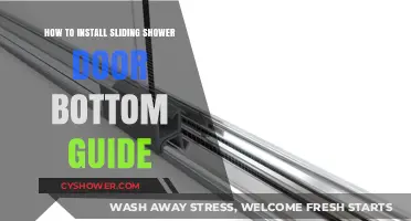 Effortless Installation: Sliding Shower Door Bottom Guide Made Simple