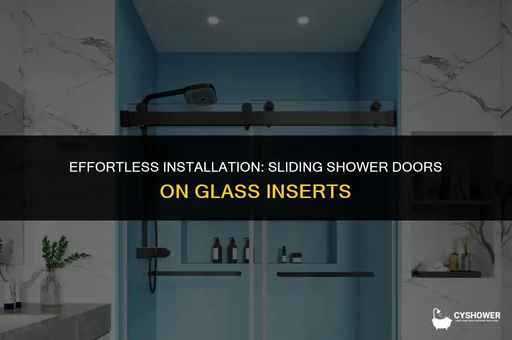 how to install sliding shower dooron a giberglass insert