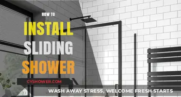 Effortless Installation: Transform Your Bathroom with a Sliding Shower