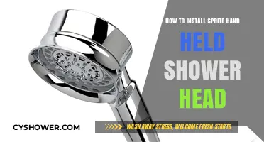 Easy Steps to Install a Sprite Handheld Shower Head