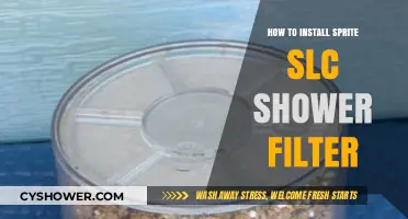 Effortless Installation: Sprite SLC Shower Filter Setup Guide
