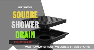 Effortless Installation: Square Shower Drain Setup Guide