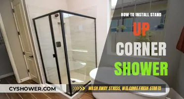 Effortless Installation: Stand-Up Corner Shower Guide