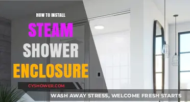 Effortless Installation: A Guide to Your Dream Steam Shower Enclosure