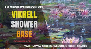 Sterling Ensemble White Vikrell Shower Base: A Step-by-Step Installation Guide