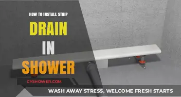 Easy Guide to Installing a Strip Drain in Your Shower