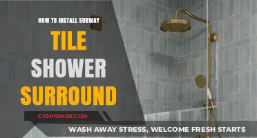 DIY Subway Tile Shower Surround Installation: Step-by-Step Guide