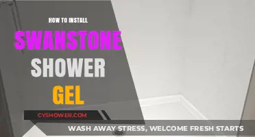 Effortless Elegance: Installing Swanstone Shower Gel in 5 Steps