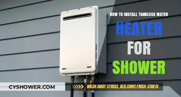 Effortless Tankless Water Heater Installation for Your Shower