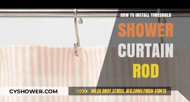 Easy Steps to Install a Threshold Shower Curtain Rod