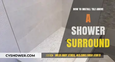 Step-by-Step Guide to Installing Tile Above a Shower Surround