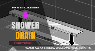Easy Steps to Install Tile Around a Shower Drain
