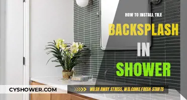 Step-by-Step Guide to Installing a Tile Backsplash in Your Shower