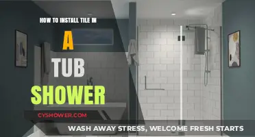 Step-by-Step Guide to Installing Tile in Your Tub Shower