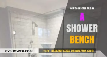 Easy Guide to Installing Tile on Your Shower Bench