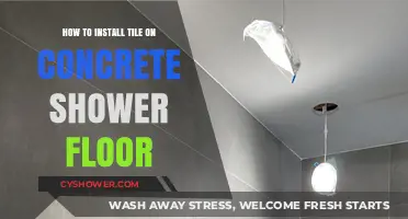 Step-by-Step Guide: Installing Tile on a Concrete Shower Floor