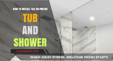 Easy Tile Installation Guide for Prefab Tubs and Showers