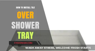 Easy Steps to Install Tile Over Your Shower Tray Flawlessly
