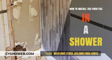 Easy Shower Upgrade: Installing Tile Over Tile in Your Bathroom