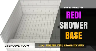 Easy Steps to Install a Tile Redi Shower Base Perfectly