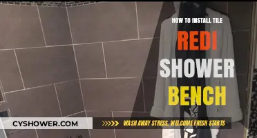 Easy Steps to Install a Tile Redi Shower Bench Seamlessly
