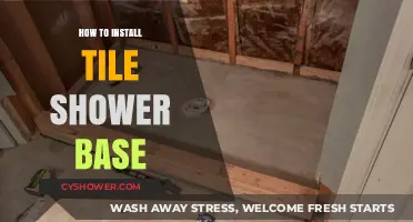 Step-by-Step Guide to Installing a Tile Shower Base Easily