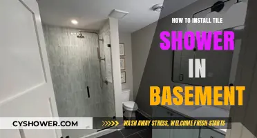 Complete Guide to Installing a Tile Shower in Your Basement