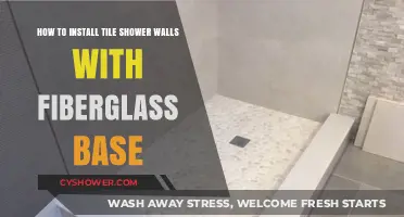 Step-by-Step Guide: Installing Tile Shower Walls with Fiberglass Base