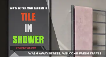 Installing a Towel Bar Inset in Shower Tile: Step-by-Step Guide