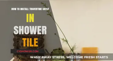 Installing a Travertine Shelf in Your Shower Tile: A Step-by-Step Guide