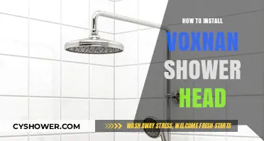 Easy Step-by-Step Guide to Installing Your Voxnan Shower Head