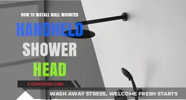 Easy Steps to Install a Wall-Mounted Handheld Shower Head